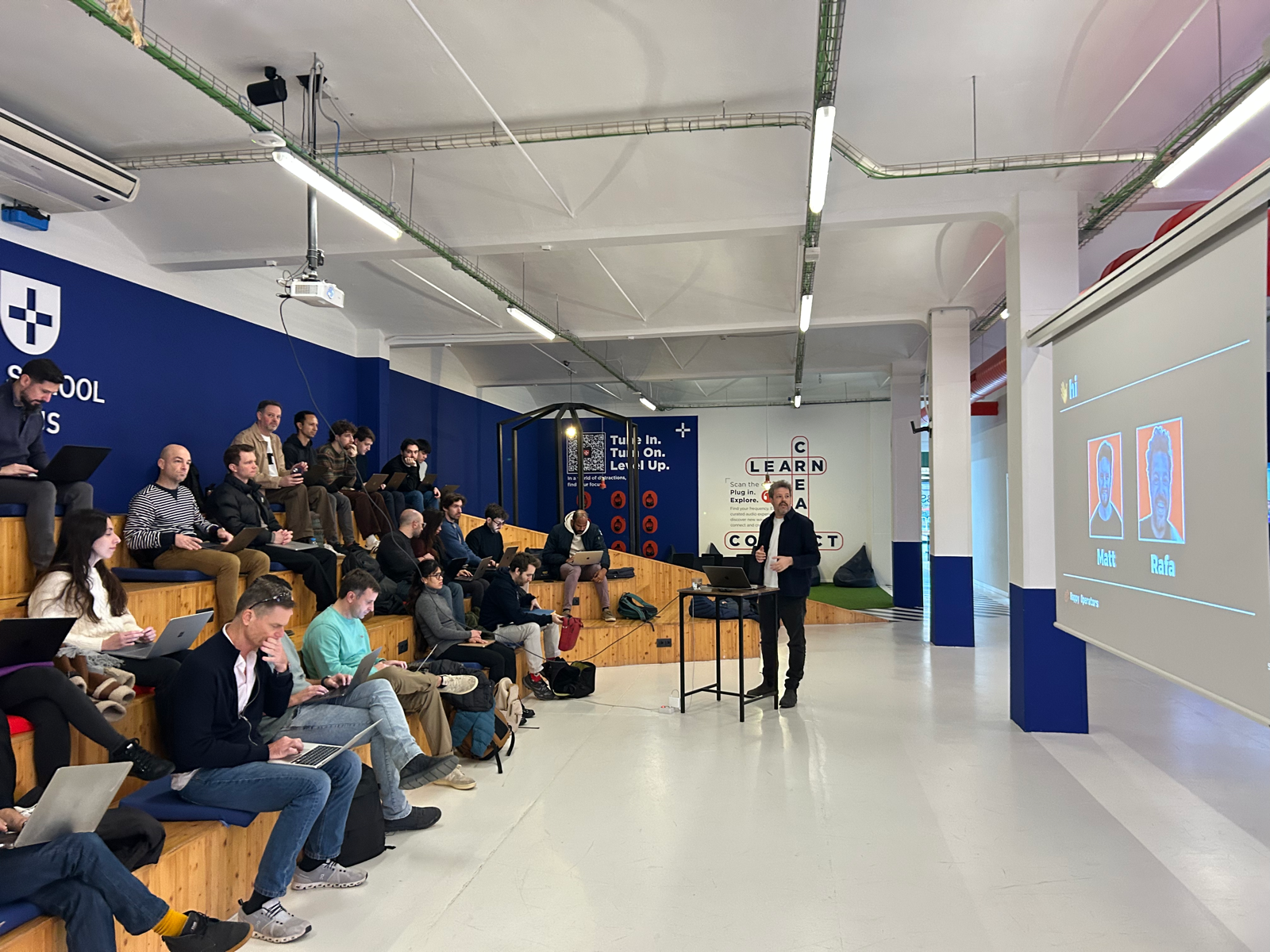 Full house at the workshop